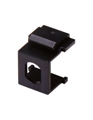 Adapter mocowania typu keystone pod adapter ST simplex, kolor czarny