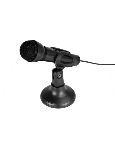 MICCO SFX MICROPHONE - Mikrofon biurkowy z uchwytem biurkowym i przełącznikiem ON/OFF