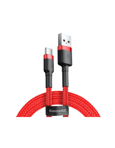BASEUS Kabel USB Type C 0,5m (CATKLF-A09) Red+Red