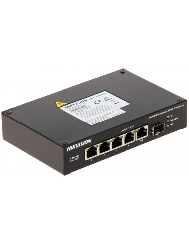 SWITCH PoE DS-3T0306HP-E/HS 5-PORTOWY +SFP Hikvision