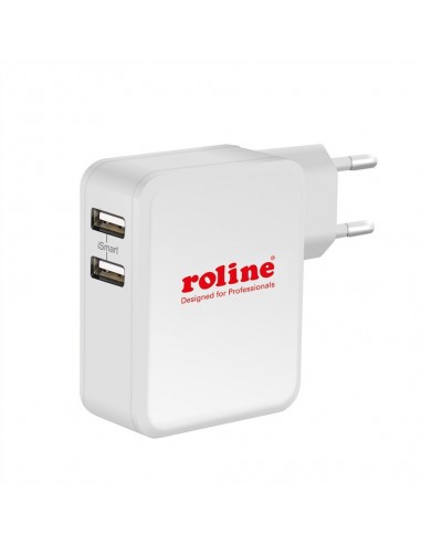 ROLINE ładowarka sieciowa USB 2 Port, 24W