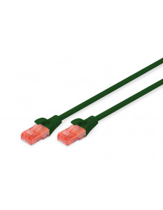 Kabel sieciowy (patchcord) RJ45 kat.6 U/UTP AWG 26/7 PVC 10m zielony