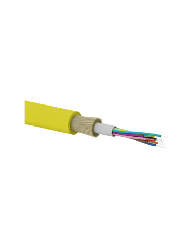 Kabel światłowodowy OS2 uniwersalny trudnopalny FireHardy ZW-NOTKtsdD / U-DQ(ZN)BH - SM 24J 9/125 LSOH B2ca ALANTEC