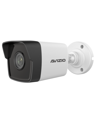 Kamera IP mini tubowa, 4 Mpx, 3mm, stały obiektyw AVIZIO