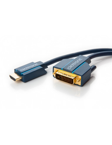Kabel przejściowy HDMI™/DVI - Długość kabla 15 m