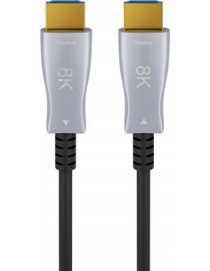 Optyczny hybrydowy kabel High Speed ​​HDMI™ z Ethernetem (AOC) - Długość kabla 30 m