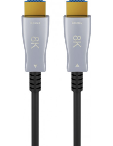 Optyczny hybrydowy kabel High Speed ​​HDMI™ z Ethernetem (AOC) - Długość kabla 10 m