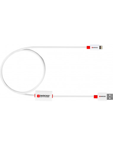 Kabel z alarmem BUZZ Charge’n Sync Lightning - Połączenie 2, Typ Wtyk Apple Lightning (8-pinowy)