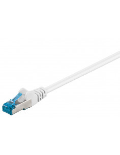 CAT 6AKabel łączący, S/FTP (PiMF), biały - Długość kabla 50 m
