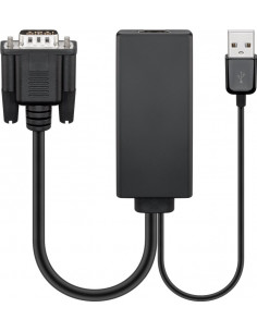 Kabel przejściowy VGA/HDMI™ - Długość kabla 0.1 m