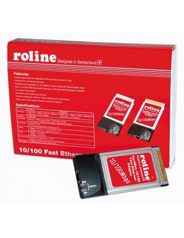 ROLINE RPC-132 Fast Ethernet CardBus Adapter