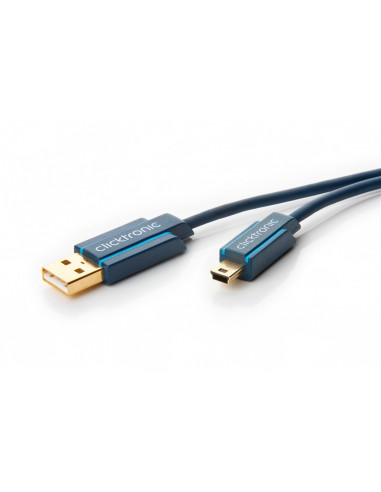 Kabel przejściowy mini USB 2.0 - Długość kabla 3 m