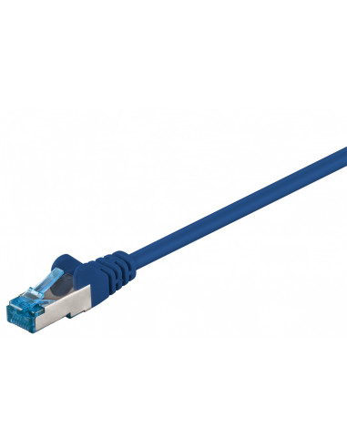 CAT 6AKabel łączący, S/FTP (PiMF), Niebieski - Długość kabla 20 m