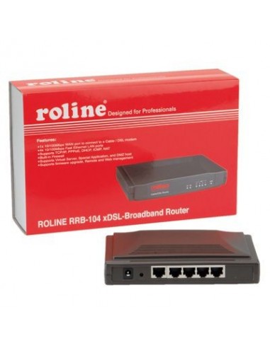 ROLINE RRB-104 DSL / router szerokopasmowy