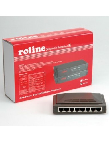 Roline Switch RS-108D Fast Ethernet 8 portów