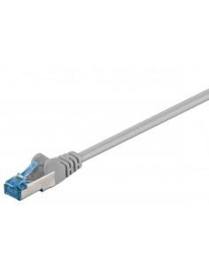 CAT 6AKabel łączący, S/FTP (PiMF), Szary - Długość kabla 15 m