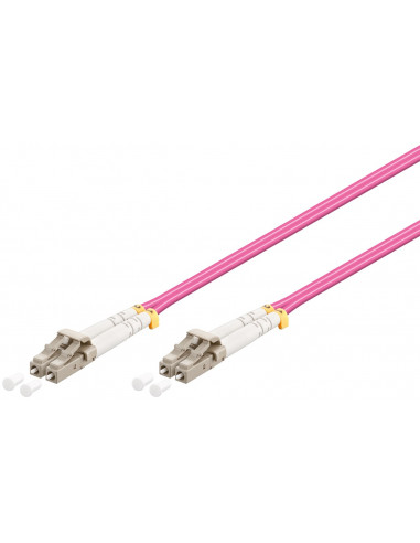 Kabel światłowodowy, Multimode (OM4) Violett - Długość kabla 5 m