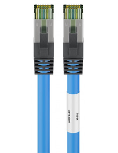 CAT 8.1 patch cable, S/FTP (PiMF), - Długość kabla 1 m