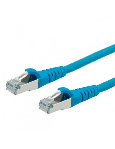 ROLINE PatchCord S/FTP Kat.6a LSOH Component Level niebieski 10m