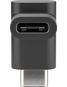 Adapter USB-C™ na USB-C™ 90°, czarny
