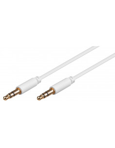 Kabel łączący jack 3,5 mm, pozłacany - Długość kabla 3 m