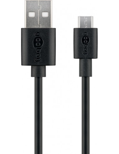 Kabel Micro USB do ładowania i synchronizacji - Długość kabla 2 m