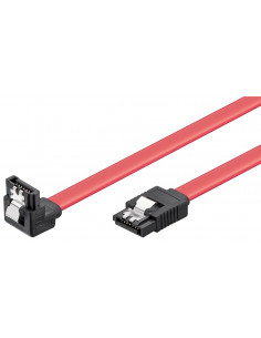 Kabel HDD S-ATA 1.5 GBits / 3 GBits 90° Clip - Długość kabla 0.5 m