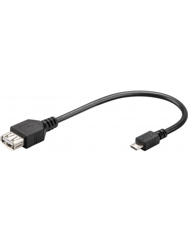 Adapter USB Micro-B / USB A OTG do szybkiego podłączania kabli ładujących
