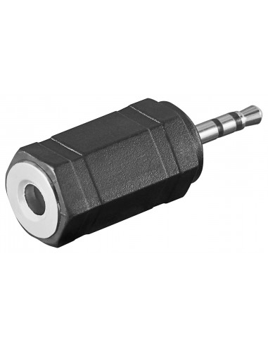 Adapter do słuchawek, wtyk jack AUX 2,5 mm na 3,5 mm - Połączenie typu Wtyk jack 2,5 mm (3-pinowy, stereo)