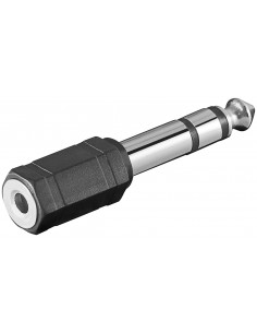 Adapter do słuchawek, wtyk jack AUX 6,35 mm na 3,5 mm - Połączenie typu Wtyk jack 6,35 mm (3-pinowy, stereo)