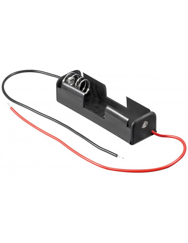 1x AA (Mignon) koszyk na baterie - Połączenie typu wolne końce kabla
