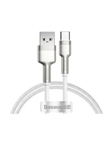BASEUS Kabel USB Type C 1m Cafule 40W (CATJK-A02) White