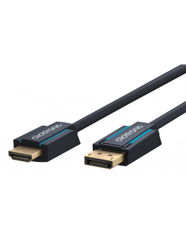 Aktywny kabel adaptera Displayport 1.2 do HDMI™ 2.0 - Długość kabla 1 m