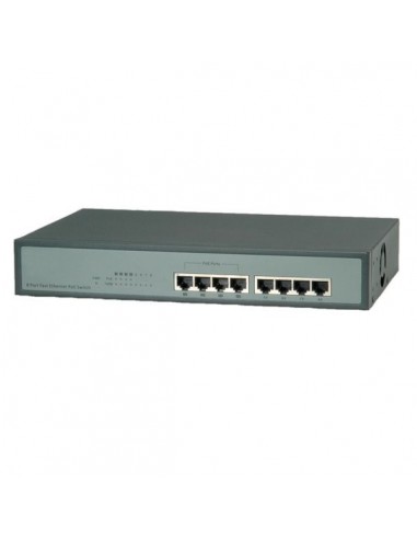 VALUE Fast Ethernet Switch 8-portowy (4 porty PoE)