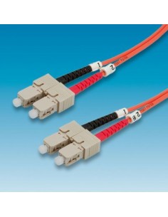 Kabel Value Patchcord światłowodowy 62.5/125 SC-SC pomarańcz 0.5m