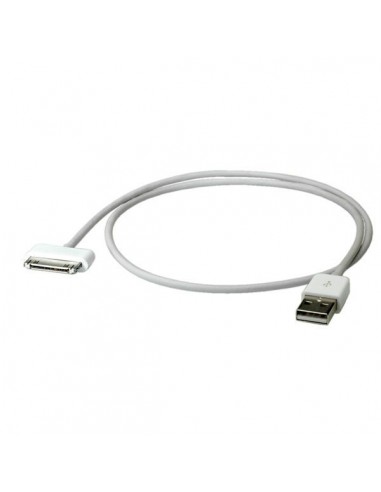 VALUE Kabel USB 2.0 dla telefonu iPhone / iPod / iPad 0.65m biały