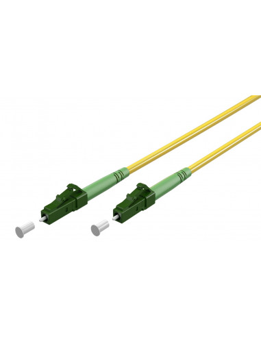Kabel światłowodowy (FTTH), Singlemode (OS2) Yellow, Żółty (Simplex), 2 m - Długość kabla 2 m