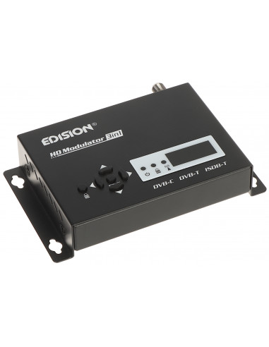 CYFROWY MODULATOR DVB-T, DVB-C, ISDB-T EDISION-3IN1/HD