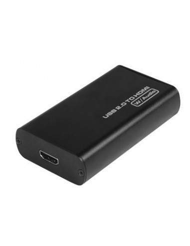Roline Adapter USB 5-pin Mini - HDMI czarny