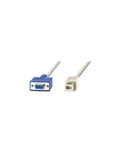Roline Kabel do p. KVM  HD15M+USBA/HD15F+USBB 4.5m