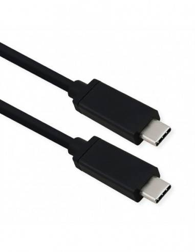 ROLINE USB4 Gen 3 Kabel, PD (Power Delivery) 20V5A, z Emark, C-C, M/M, 40 Gbi