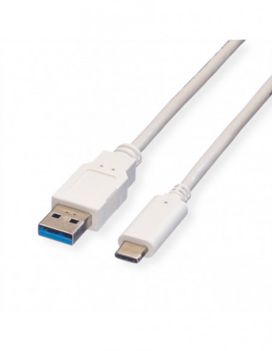 VALUE Kabel USB 3.2 Gen 1, A-C, M/M, 1 m