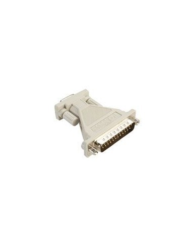 ROLINE RS-232 Adapter 9-pin / 25-pin DB9 M - DB25 M