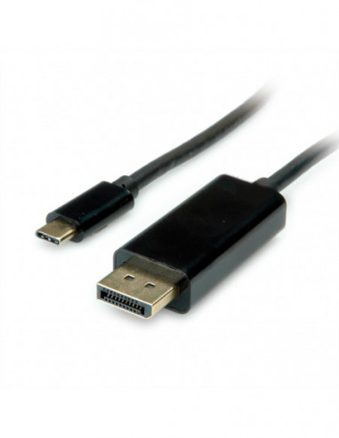 Kabel STANDARD Typ C - DisplayPort, M/M, 1 m