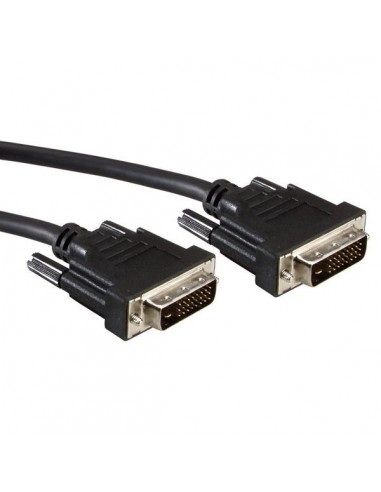 Kabel do monitora DVI M - DVI M dual link 3m czarny